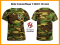Kids Commando T Shirt with Markhor logo Army camouflage DRI-FIT Cotton T Shirt Round Neck High Quality Commando T-Shirt FOR BOYS AND GIRLS BOTH. 