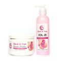 Moon Touch Hand & Foot Best Skin Polish Set - Small - For Men & Women -  All Skin Types. 
