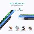 Choetech T511-S+T524-S Fast Wireless Charging Pad and Stand. 