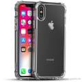 Iphone X Anti Shock Corner Bumper 1.5mm Soft Transparent Jelly Cover. 