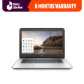 Hp Chromebook - 4GB Ram - 16GB Rom - Playstore Supported - 14 inch HD Display - Free Laptop Bag - Daraz like new laptops. 
