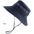 UPF 50+ Bucket Hat Summer Men Women Fishing Boonie Hats UV Protection Long Large Wide Brim Bob Hiking Sun Hat Outdoor Cap Bob. 