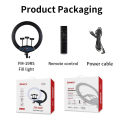 Jmary FM-19RS 19 inch LED Selfie Ring Light LCD Display Touch Screen Dimmable Light Makeup Ring Light with. 