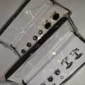 Complete Set Metal Cufflinks and Plastic Buttons for Men |  Men’s Cufflink & Buttons With Box Silver and Gold. 
