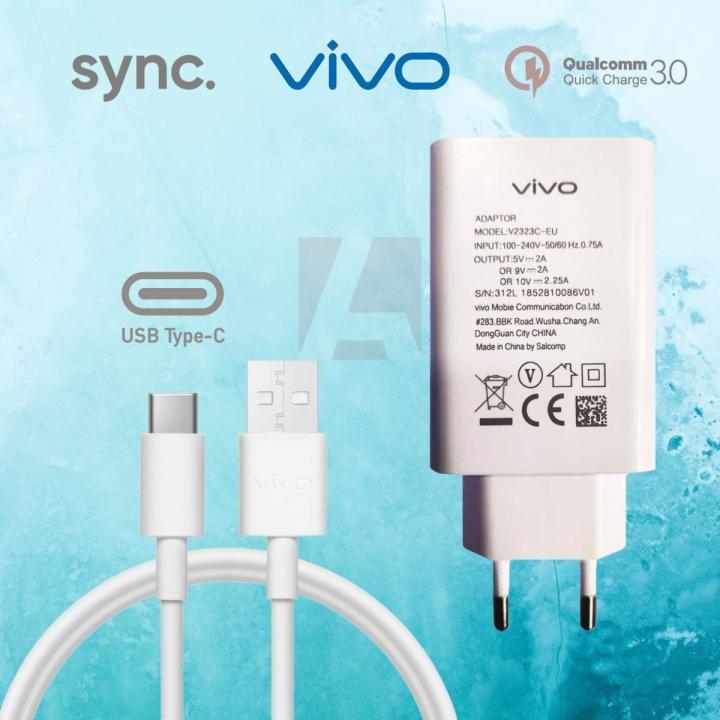 Fast Charger 22.5 Watt with Cable (5V/2A=10Watt, 9V/2A=18 Watt, 10V/2.25A=22.5 Watt) Intelligent QuickCharge3.0