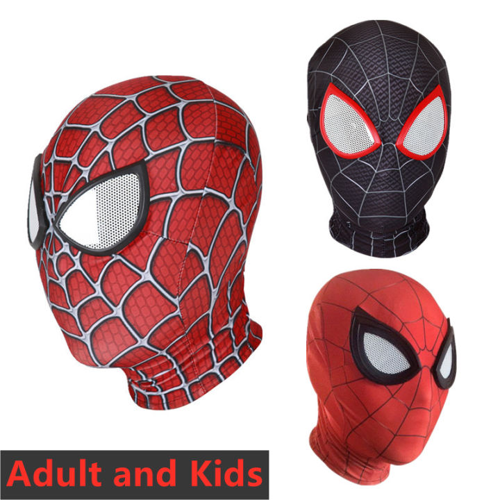 Remy Superhero Mask Miles Super Hero Mask Iron Spider Mask Halloween ...