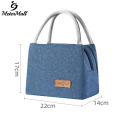 MeterMall Insulated Lunch Box Cooler Bag, Camping Reusable Lunch Bag Cooler Cooling Tote Bag With Shoulder Strap For Outdoor Office Beach Picnic Travel. 