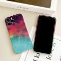 TA for iPhone 6 6S Back Cover Colorful Starry Sky New Stylish Film Phone Case Light Thin Anti Fall Acrylic Hard Protective Cover. 