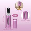 1/2/5 Pcs 5ml Perfume Refill Bottles – Portable Travel Fragrance Refill for Perfume Sprayers & Atomizers. 
