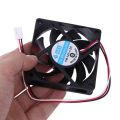 12V 3pin CPU PC Computer Case Fan 70mm High Speed Cooling Fan Heatsink Desktop Fans PC Accessories Computer Fan Radiator. 