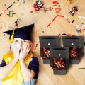Graduation Decorations 50PCS Graduation Candy Box DIY Grad Cap Box for Graduation Gift Graduation Party Favors Decor. 