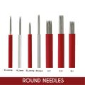 【Aesth Diary Store】Shading Round 3/5/7/9/17/19/21 Needle Permanent Makeup Eyebrow Tattoo Needles Pin. 
