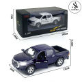 Toyota Hilux Vigo Die Cast Model Metal Toy Car – Lights & Music Sound Feature – 1:36 Scale – Front Doors Openable – Size Approx. 5-Inches – White. 