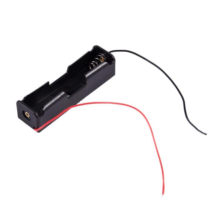 5pcs Black Storage Box Case Holder for 3.7V18650x1 Batteries