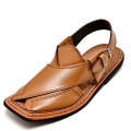 New Peshawari Thripal Gear Chapals orange colour Rg504. 