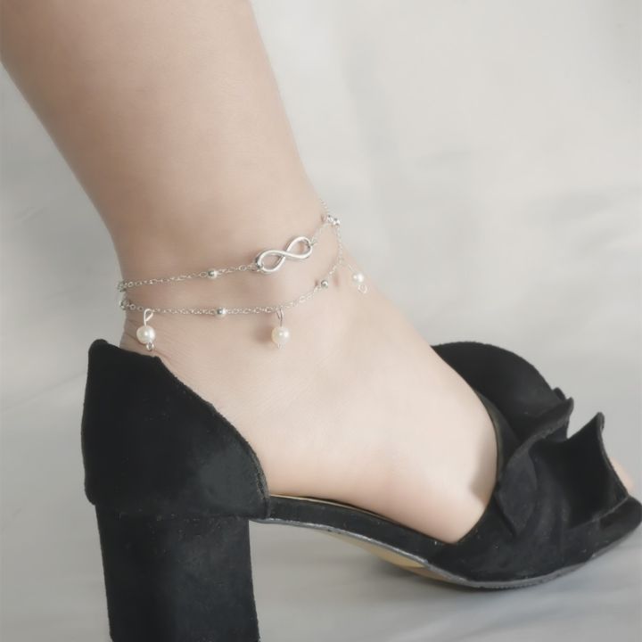 %E3%80%90Big-Sales%E3%80%91%20Beach%20Anklets%20for%20Women%20Ladies%20Stainless%20Steel%20Link%20Foot%20Jewellery%20Pearl%20Pendant%20Ankle%20Bracelet%20Two%20Layers%20Chain%20Heart%20Style%20Pendant%20Foot%20Chain%20Fashion%20Tassel%20Foot%20Link%20-%20Image%203