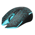 Rapoo V18 Gaming Optical Mouse Black With Blue Lighting. 
