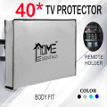 LEDTV DUST COVER / TV PROTECTOR WITH REMOTE HOLDER DUST COVER ALL SIZES 32"39"40"42"43"49"50"55"60". 