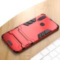 For Vivo Y17 Back Cover Shockproof Hybrid Armor Stand Holder Design Hard Plastic Soft TPU Silicone Bumper Protective Phone Case. 