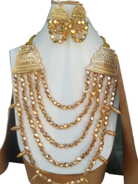 Plated%20Katmala%20Set%20For%20Women/New%20Bride%20-%20best%20Quality,%20Stylish%20Jewelry%20artificial%20Set%20-%20Image%202