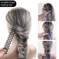 Hair Styling DIY Styling Tool Set Tail Hair Flipper Pull through Ponytail Tool French Hair Braiding Loop Tool French Centipede Braiders French Twist. 