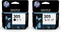 HP 305 Black And Tri-Colors Original Ink Cartridge Combo Pack.. 