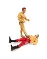 Flex Force Wrestling Ring With Action Figures - 6 Inches. 