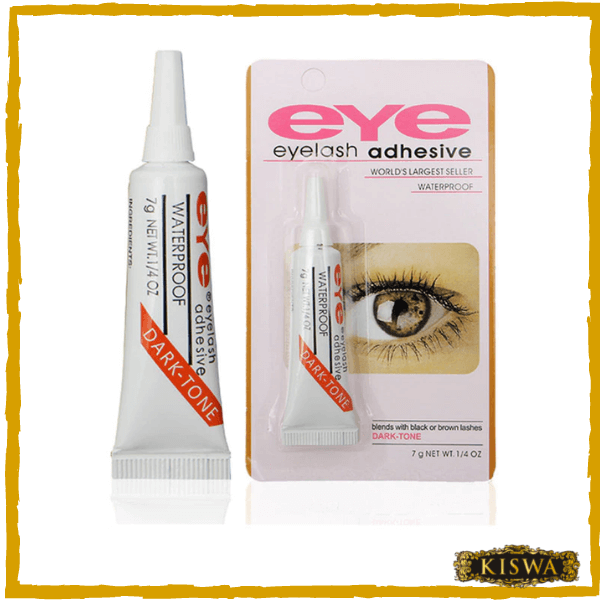 Black Color Water Proof Glue your eyelashes using eyelash adhesive glue Keep eye lashes on the lash line all day long no hurt or irritation 7g