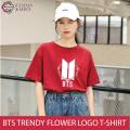 BTS Printed T-shirt For Girls Premium Quality Printed T-Shirt For Girls & Women's. 