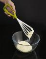 Hand Mixer Beater Single Handed Mechanical Whisk - (Multi Color). 