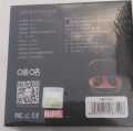 TWS Marvel Earbuds in red color compatible with all mobile phone. 