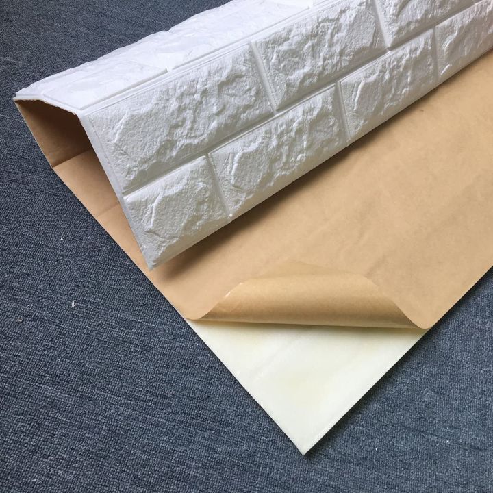 3D%20Brick%20Wall%20Stickers%20PE%20Foam%20Self-Adhesive%20Wallpaper%20Peel%20and%20Stick%203D%20Art%20Wall%20Panels%20for%20TV%20Walls,%20Sofa%20Background%20Wall%20Decor(White)%20-%2070%20X%2077%20CM%20-%20Image%209