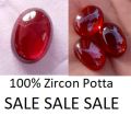 Original Potta Zircon stone (Potta Zarkoon Stone) Shaped Lab Cutted & Polished 100% Real. 