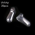 20Pcs 9cm Clear Plastic Baby Feet Display Baby Booties Shoes Socks Showcase Feet Display Half Boots Shoes Transparent PVC. 
