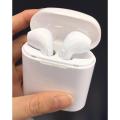 I7s TWS White Wireless Earbuds with Charging Dock (Original) LIMITED TIME OFFER. 