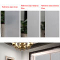 Frosted Glass Sticker Window Film,Privacy for Office Bathroom Bedroom Shop,Static Cling DIY Decorative Film,No Glue. 