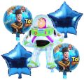 Toy Story Birthday Party theme - Buzz Lightyear Balloon Decorations - Buzz Lightyear Woody Party Balloons. 