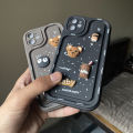 High Quality Soft Teddy Bear Cute Silicon Case For Iphone 11 / 11 Pro Max / 15 Pro Max / 13 Pro Max / 12 Pro Max / 14 Pro Max. 