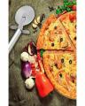Stainless Steel Pizza Cutter Wheel - Silver. 