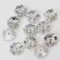 Top Picks for 6mm, 8mm, 10mm Middle Hole Plum Flower Button Beads - Gem Stones & Crystal Glass. 