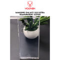 YOUKSH Samsung Galaxy S22 Ultra - Soft Shock Proof Transparent Jelly Back Cover - Transparent Case.. 