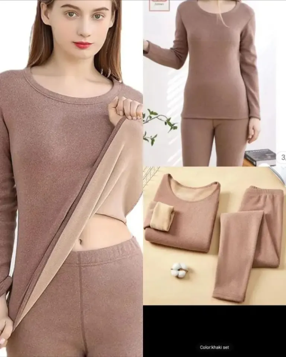 Women's%20Thermal%20Inner%20Suit%20Ultra%20Warm%20Fleece%20Winter%20Wear%20Thermal%20Suit%20%7C%20Thermal%20Underwear%20-%20Image%206