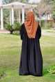 Black Georgette Abaya for Girls women Modest Abaya Islamic Dress Elegant Abaya Fashion Traditional Abaya Women's Abaya Black Abaya Designer Abaya. 