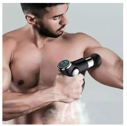 Fascial Gun full body usage back neck legs