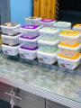 (3 in 1 )Storage container / Storage box / Box Set / Storage Box Plastic - 3pcs Set (random design). 