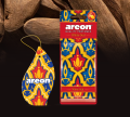AREON MON ORIENT - WHITE OUD - Car HANGING PERFUME Card -. 