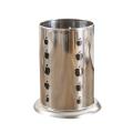 Stainless Steel Kitchen Utensils Storage Tube Rack Cutlery. 