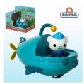 Octonauts Vehicles Submarine Boat Ship Model With Captain Kwazii Shellington Figures Xmas. 