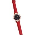 Unisex Stars Little Point Frosted Belt Watch Dotted With Roman Scale Watch часы женские наручные montre femme relojes para mujer. 