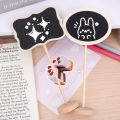 1/5PCS Creative Small Blackboard Mini Chalkboards Graduation Party Memo Message Wooden Writing Tool. 